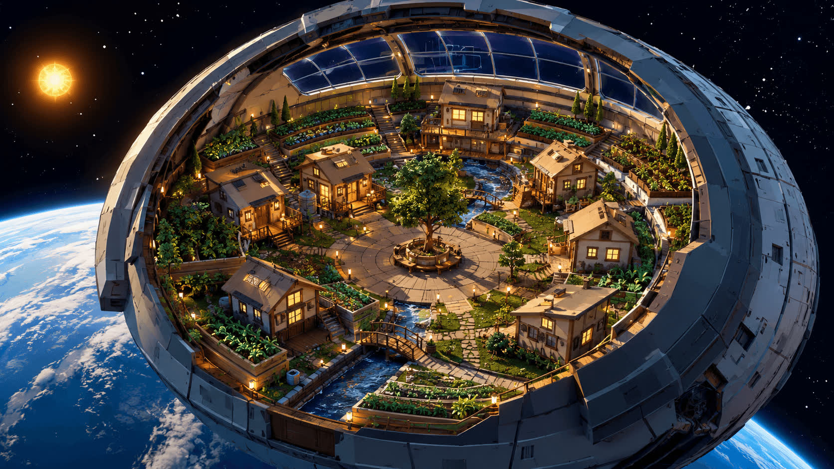 New Kepler, orbital colony